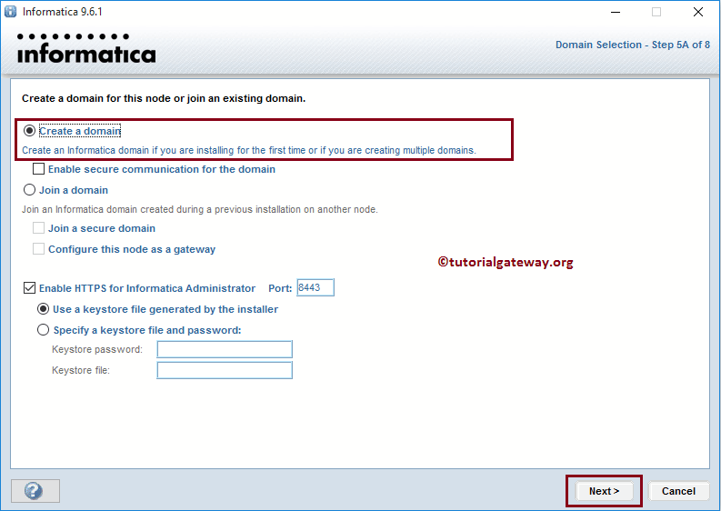 Install Informatica Server 8